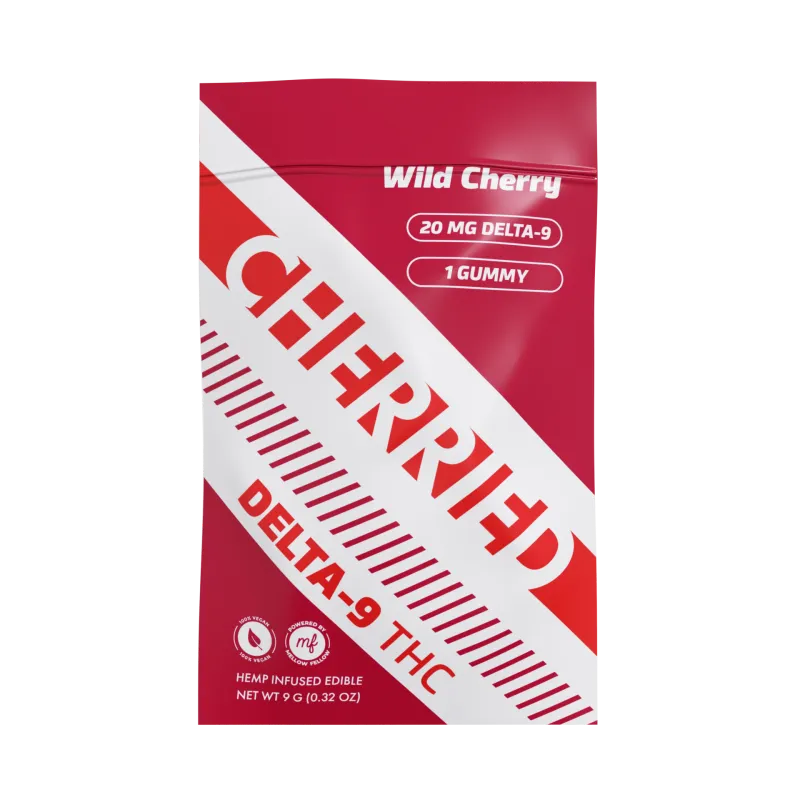 Cherried Gummies (9) WILD CHERRY 25mg 1ct