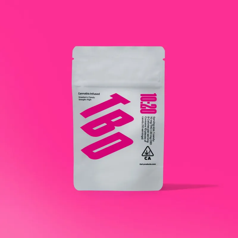 Studio TBD Gummies (9/D) STRAWBERRY CANDY (10:20 Ratio) 300mg 10ct