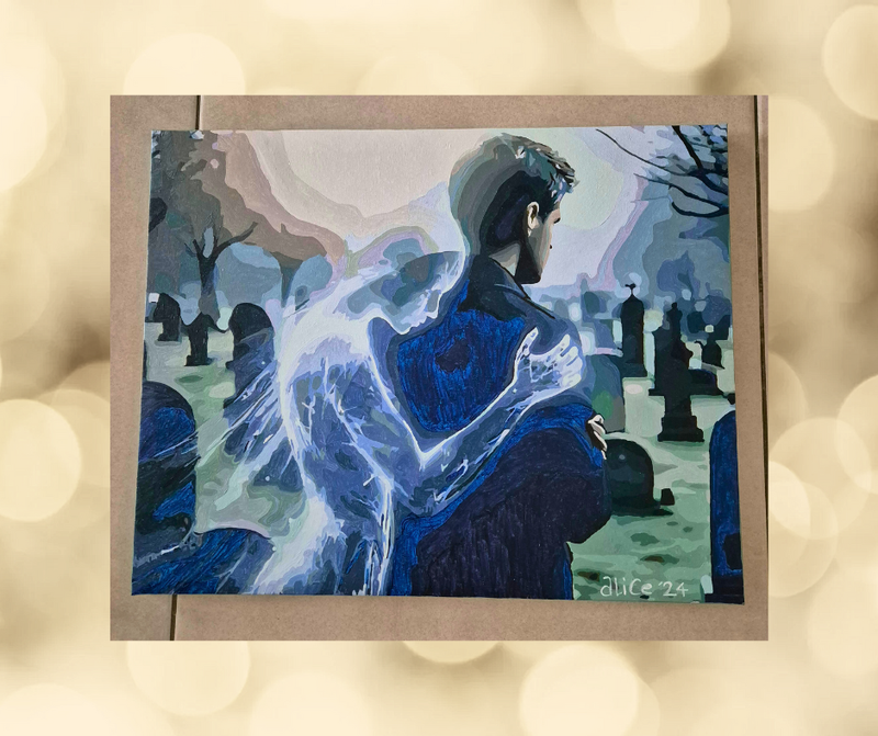 Bild &quot;Auf dem Friedhof&quot;