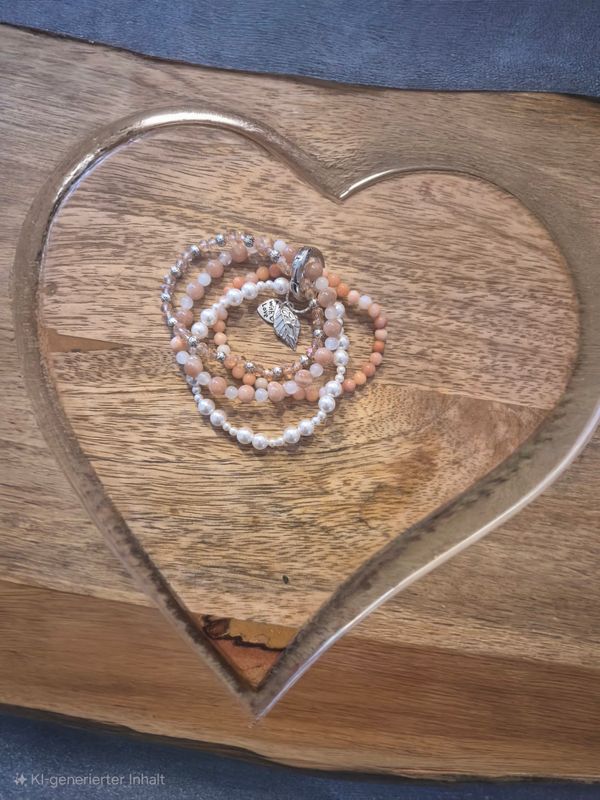 Armkette mehrteilig aus Naturstein