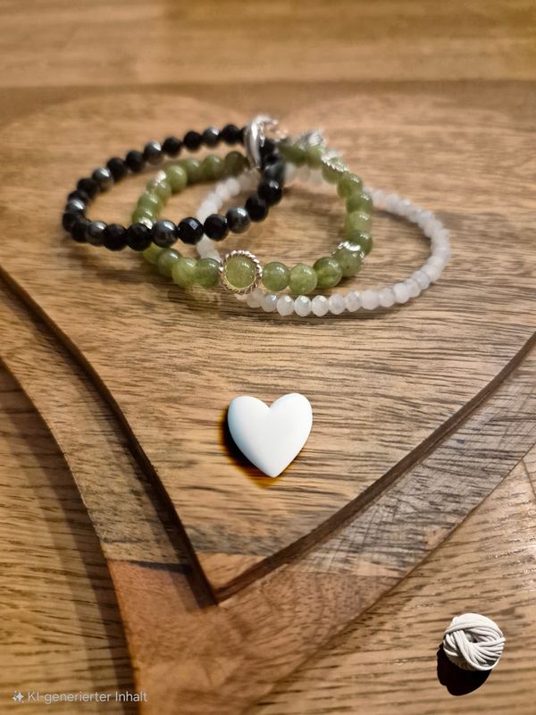 Armkette mehrteilig aus Naturstein