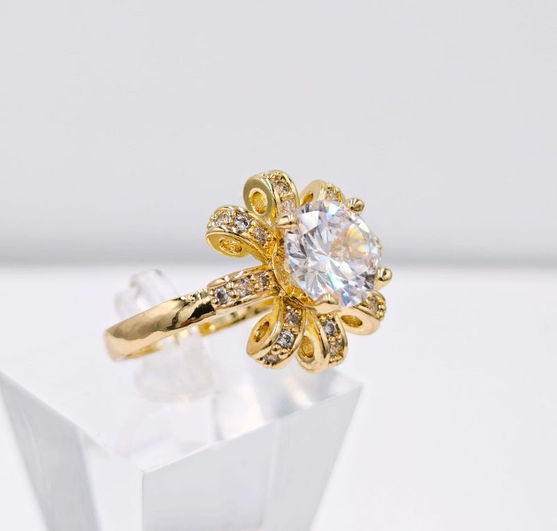 Anillo flor