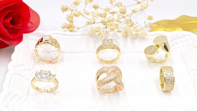 Anillos Oro Laminado 14k - XP
