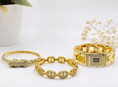 Pulseras Oro Laminado 14k - XP