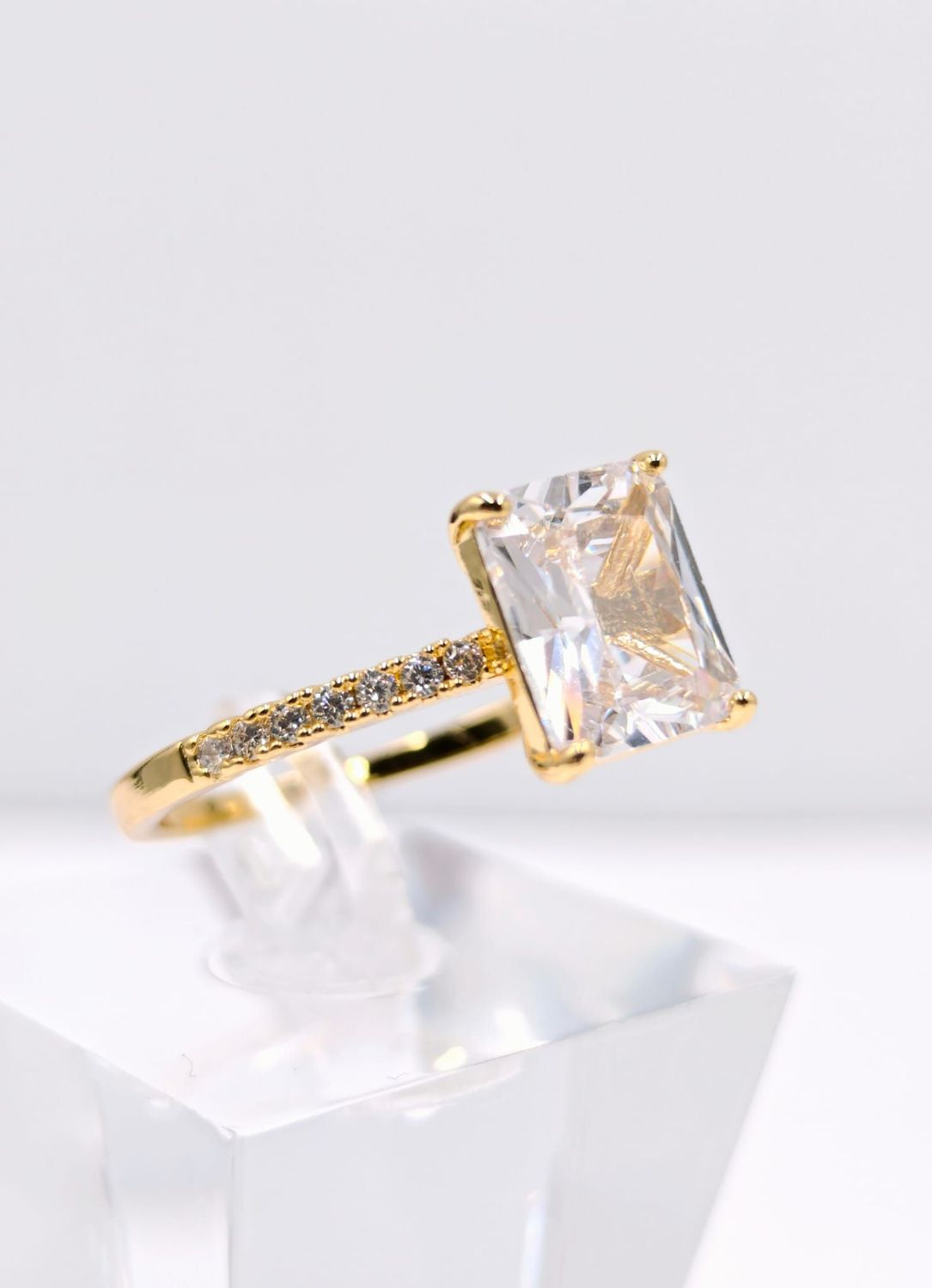 Anillo Corte Radiante