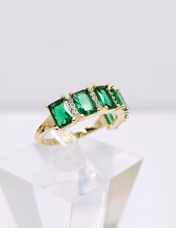 Anillo Circón Verde Anillo Circón Verde