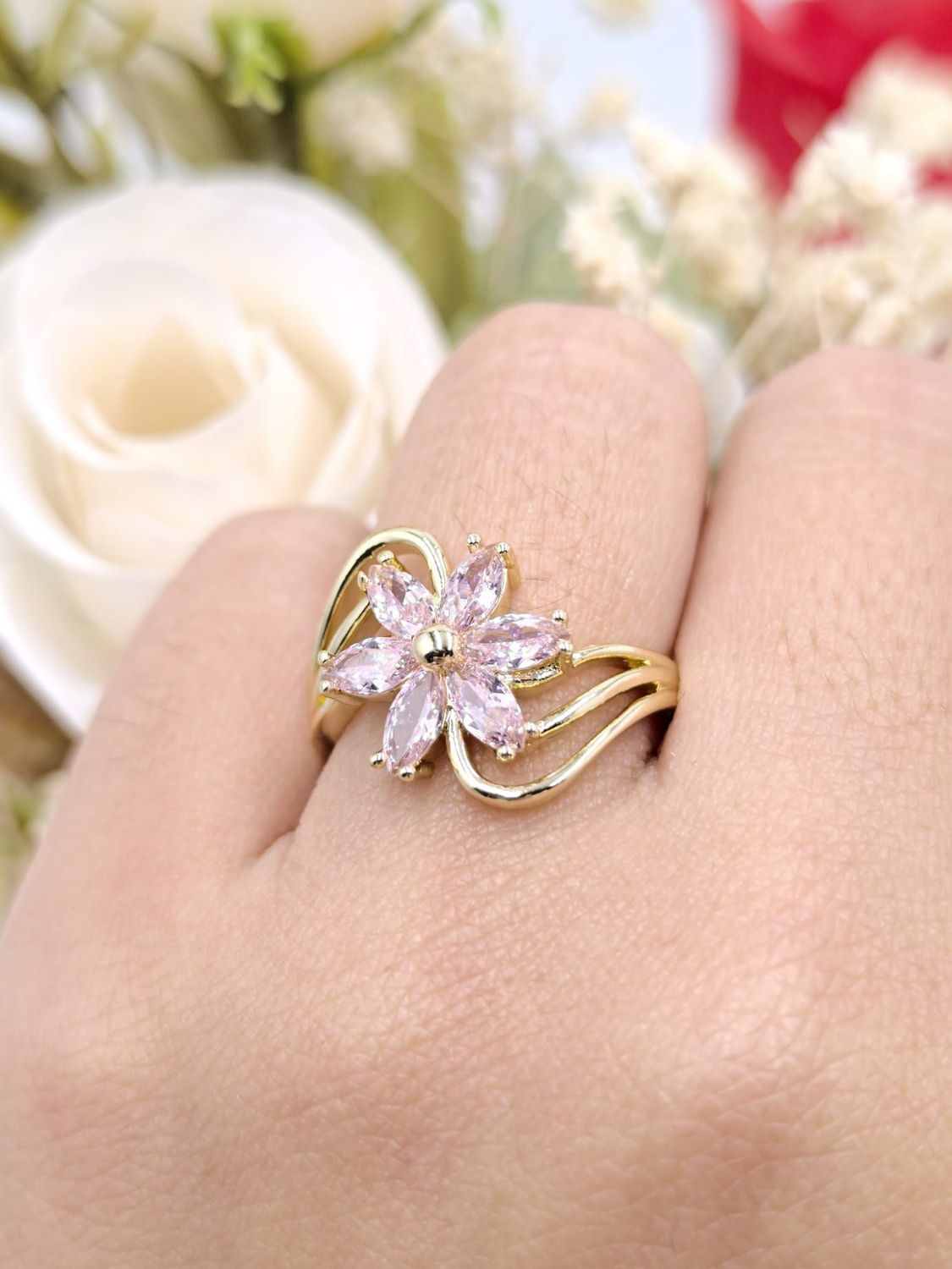 Anillo Flor Salvaje