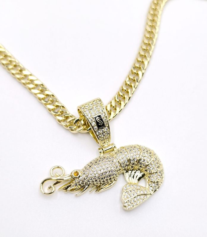 Cadena con colgante de Gamba