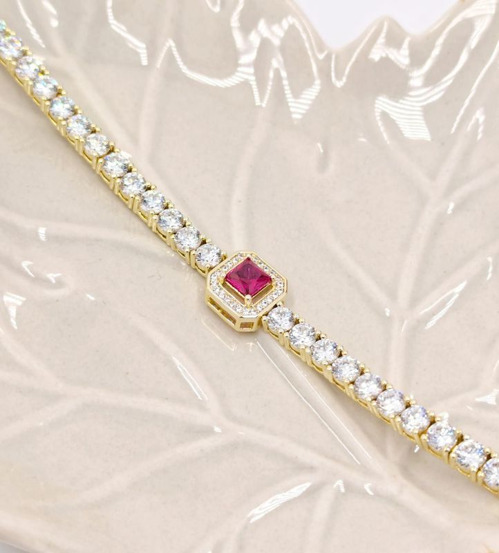Pulsera Rubí