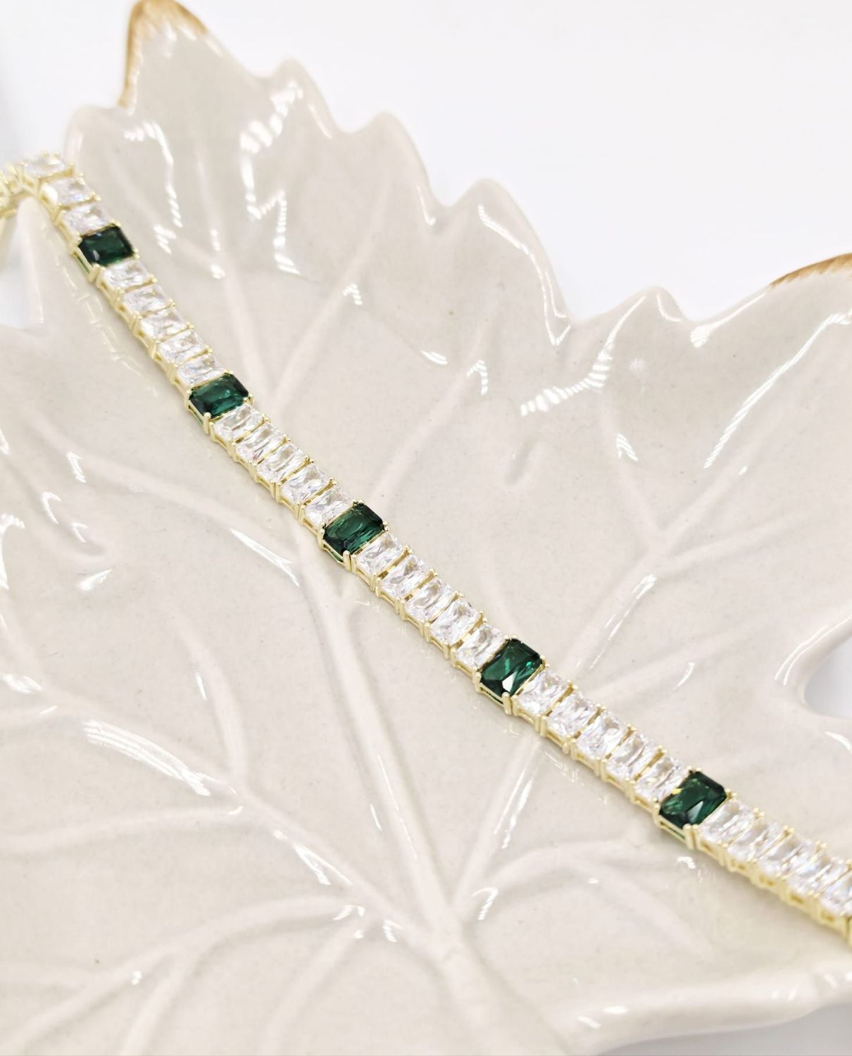 Pulsera esmeralda