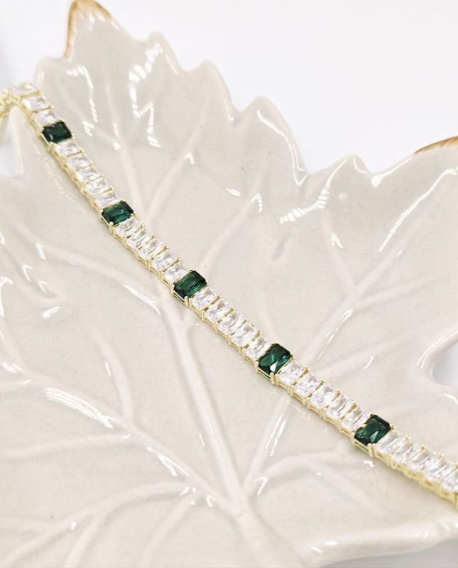 Pulsera esmeralda
