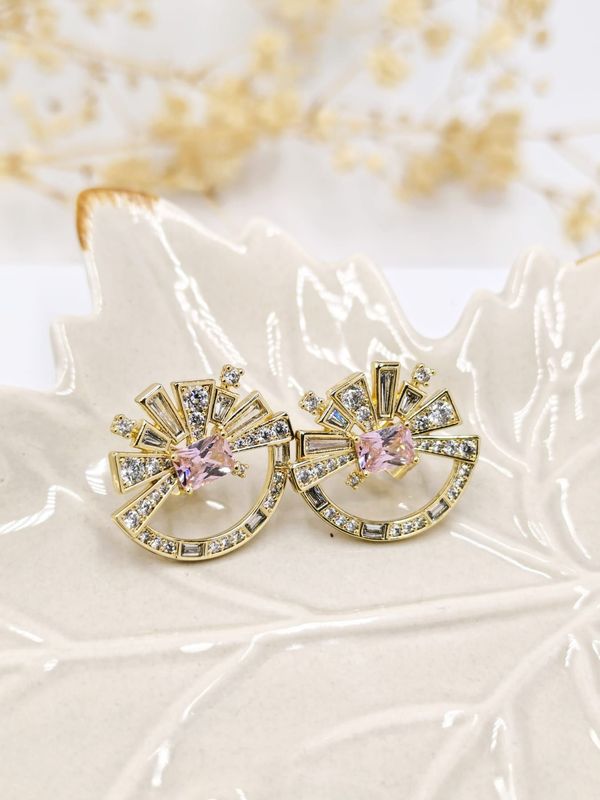Pendientes pink style