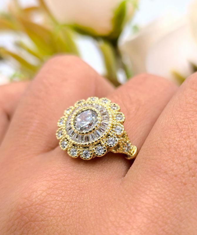 Anillo girasol