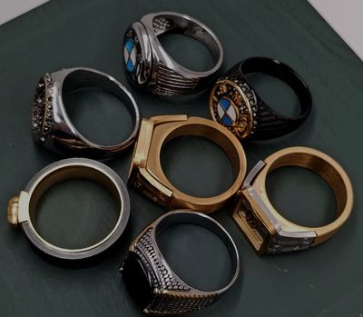 Anillo de acero 316L (3 micras)