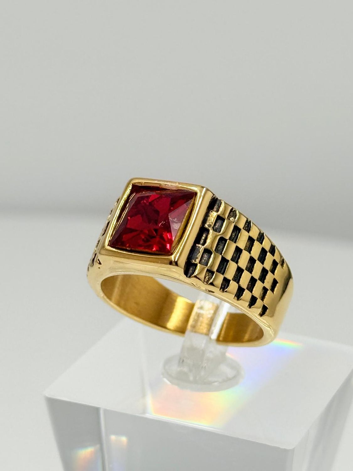 Anillo acero