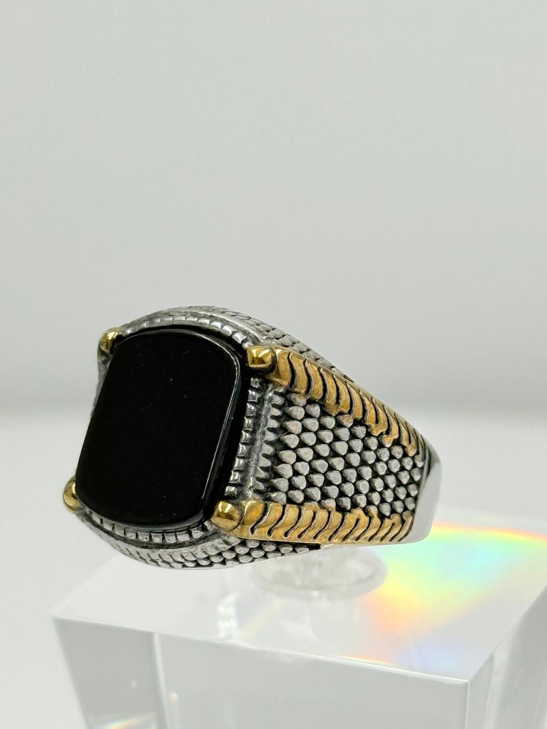 Anillo acero