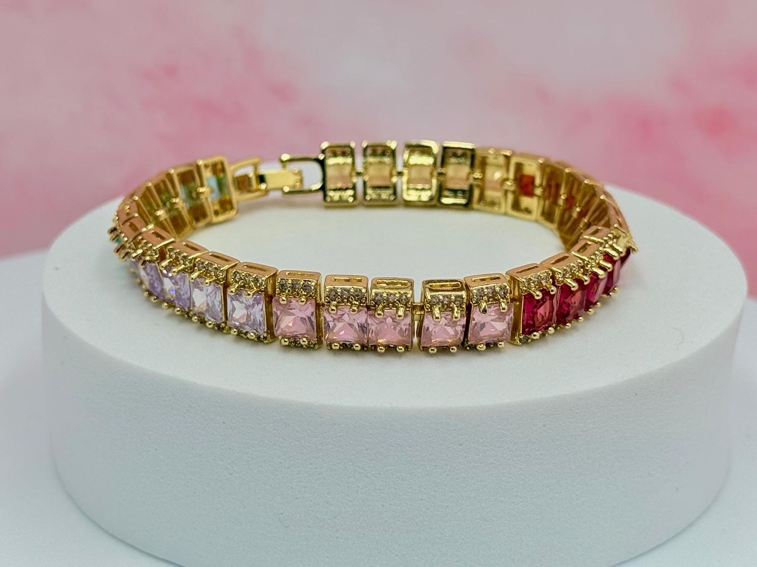 Pulsera rígida multicolor