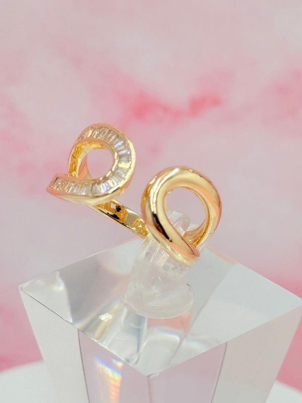 Anillo laminado abierto