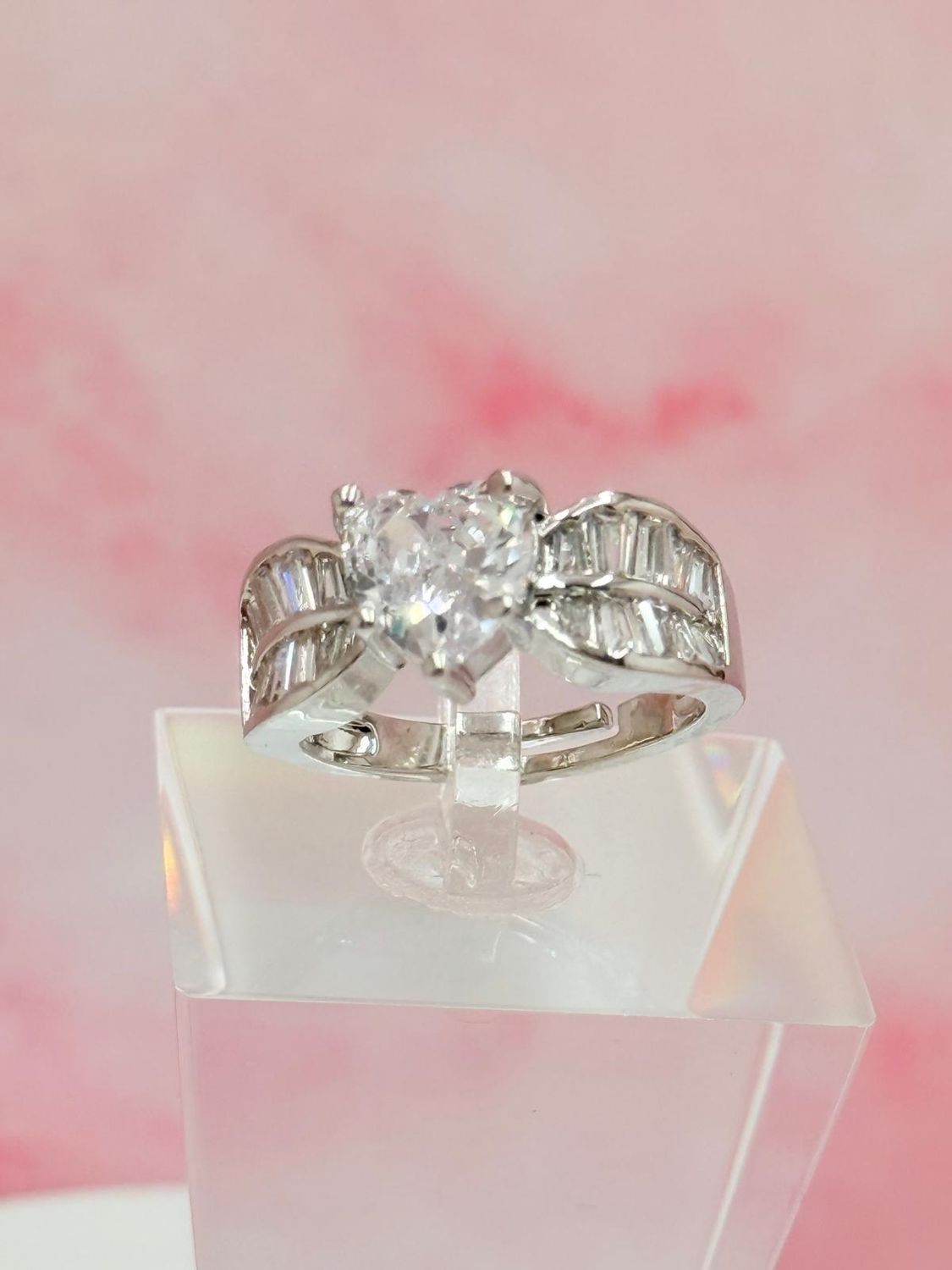 Anillo laminado blanco