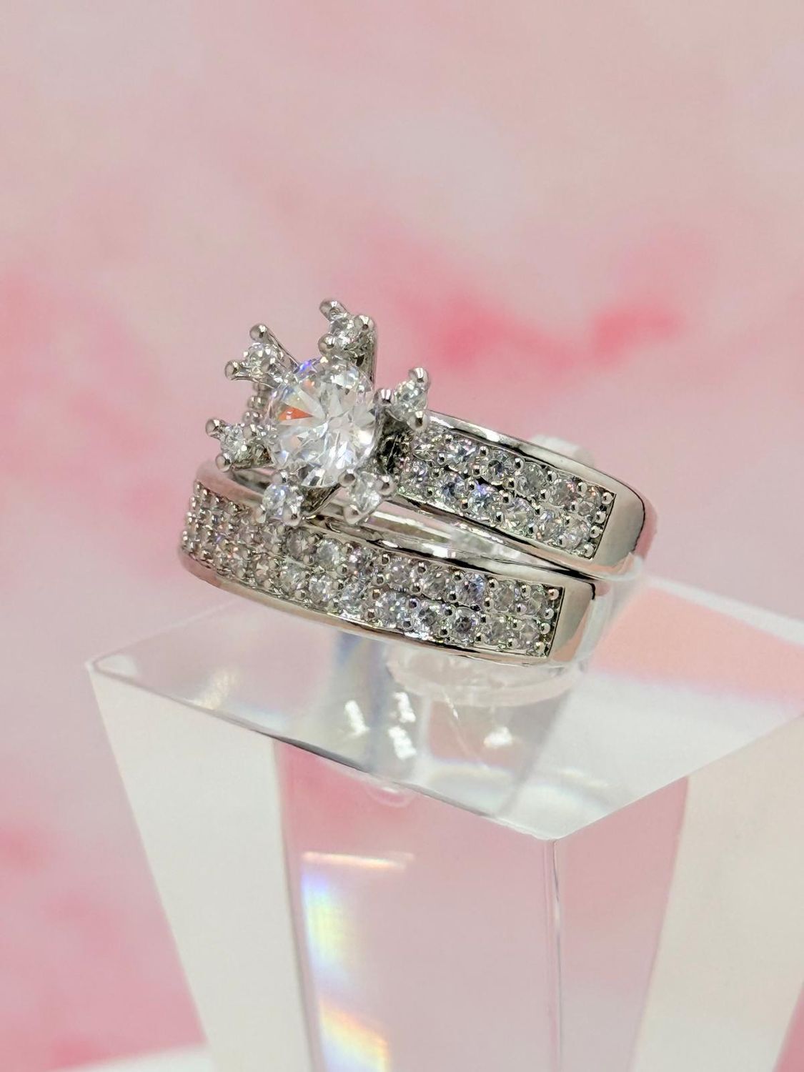 Anillo laminado blanco