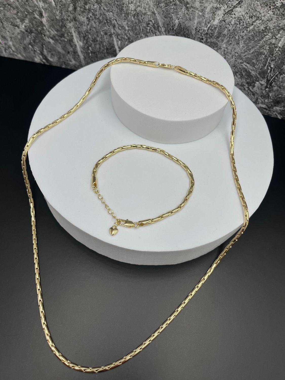 Set cadena y pulsera