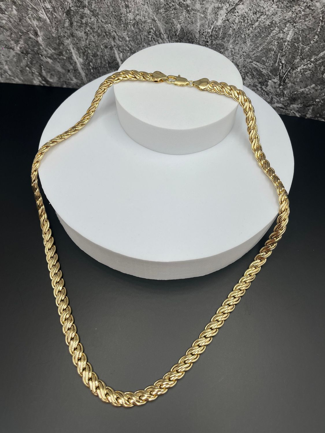 Cadena laminada 14k