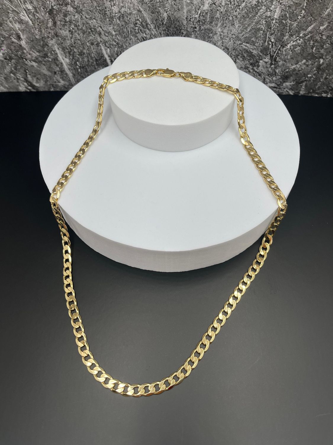Cadena laminada 14k