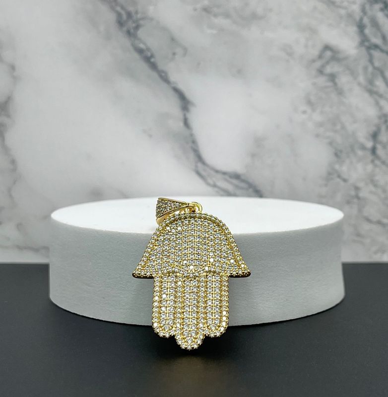 Dije laminado "Mano de Fátima"