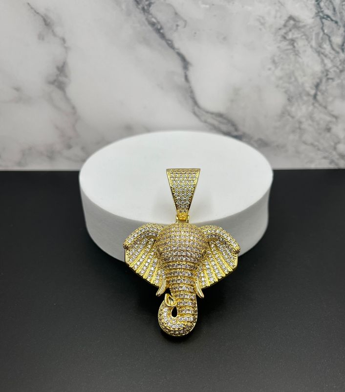 Dije laminado cara de Elefante