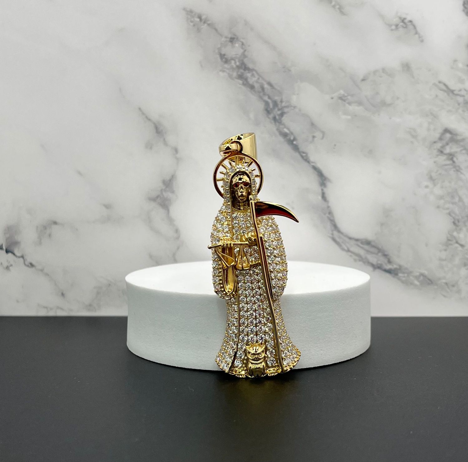 Dije laminado "Santa Muerte"