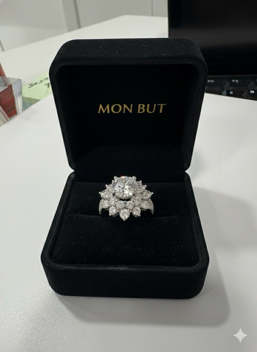 Anillo laminado multicolor