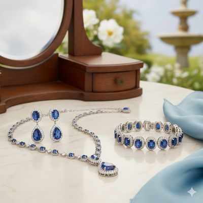 Set cadena y pulsera laminado 14k