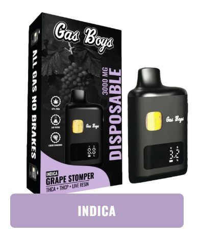 Gas Boys 3g Disposable Grape Stomper