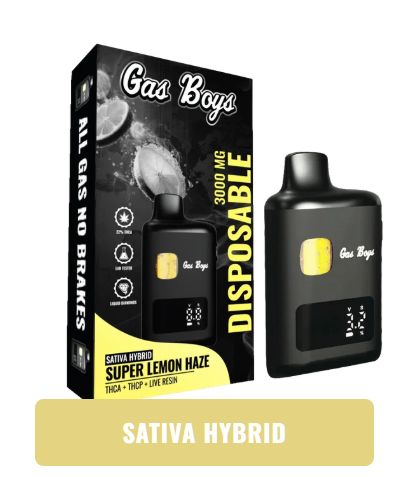Gas Boys 3g Disposable Super Lemon Haze