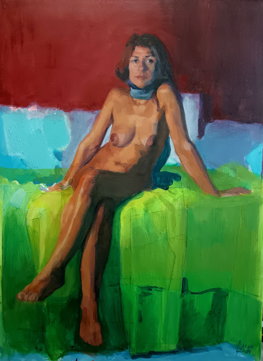 DESNUDO ROJO