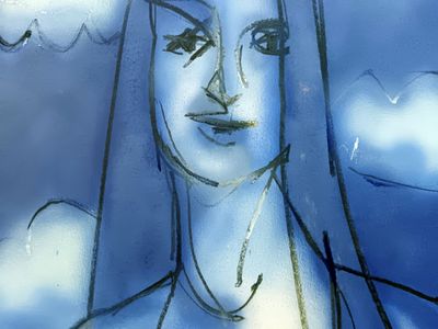 CHICA AZUL