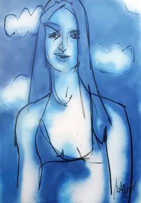 CHICA AZUL