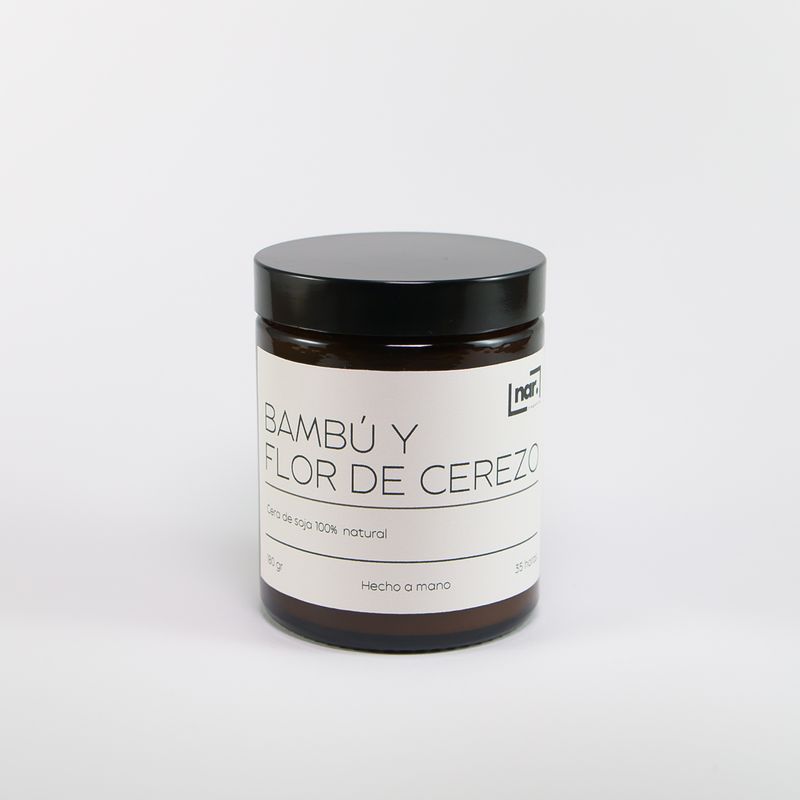 BAMBÚ Y FLOR DE CEREZO