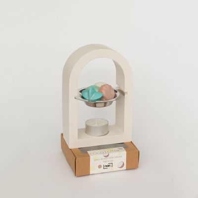 PACK QUEMADOR + WAX MELTS COCO Y CITRICOS