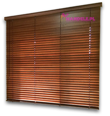 Żaluzja drewniana elektryczna