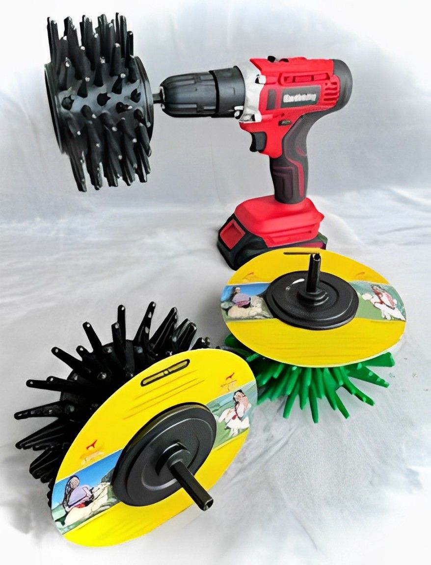 Complete set for Body and Tender areas (Long and Medium Hair Large Dogs) (Note: Drill is sold separately)