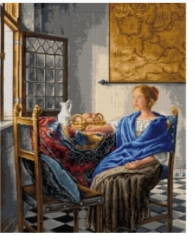 Das Mädchen in Blau