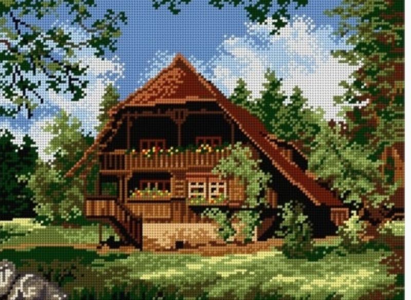 Waldhütte / Лiсова хата