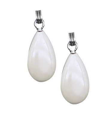 ORECCHINI IN AVORIOLINA E ARGENTO 925