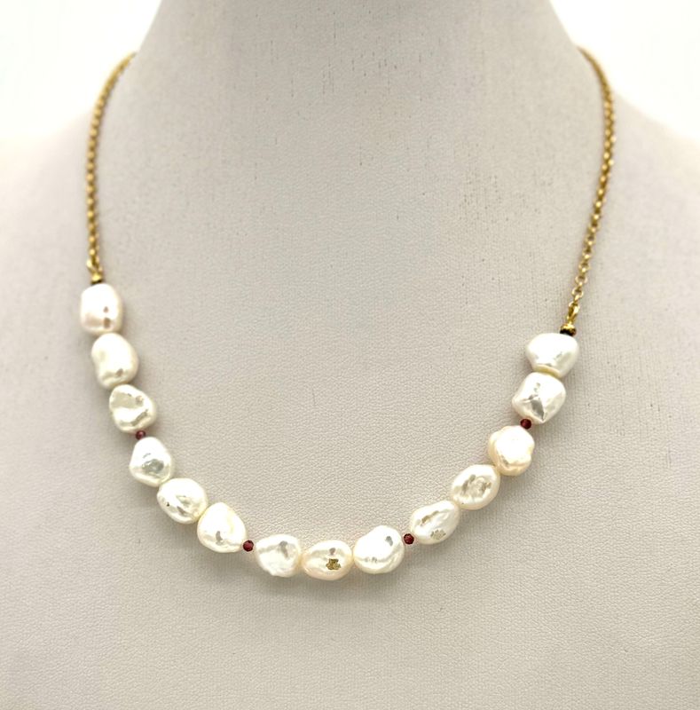 INDONESIAN PEARL CHOKER NECKLACE