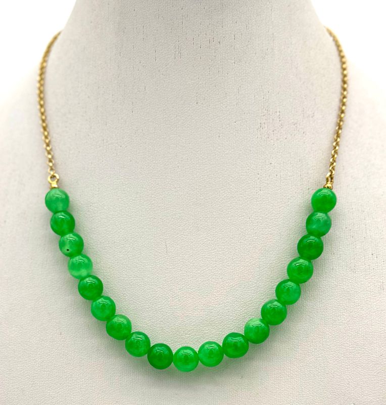 Jade necklace