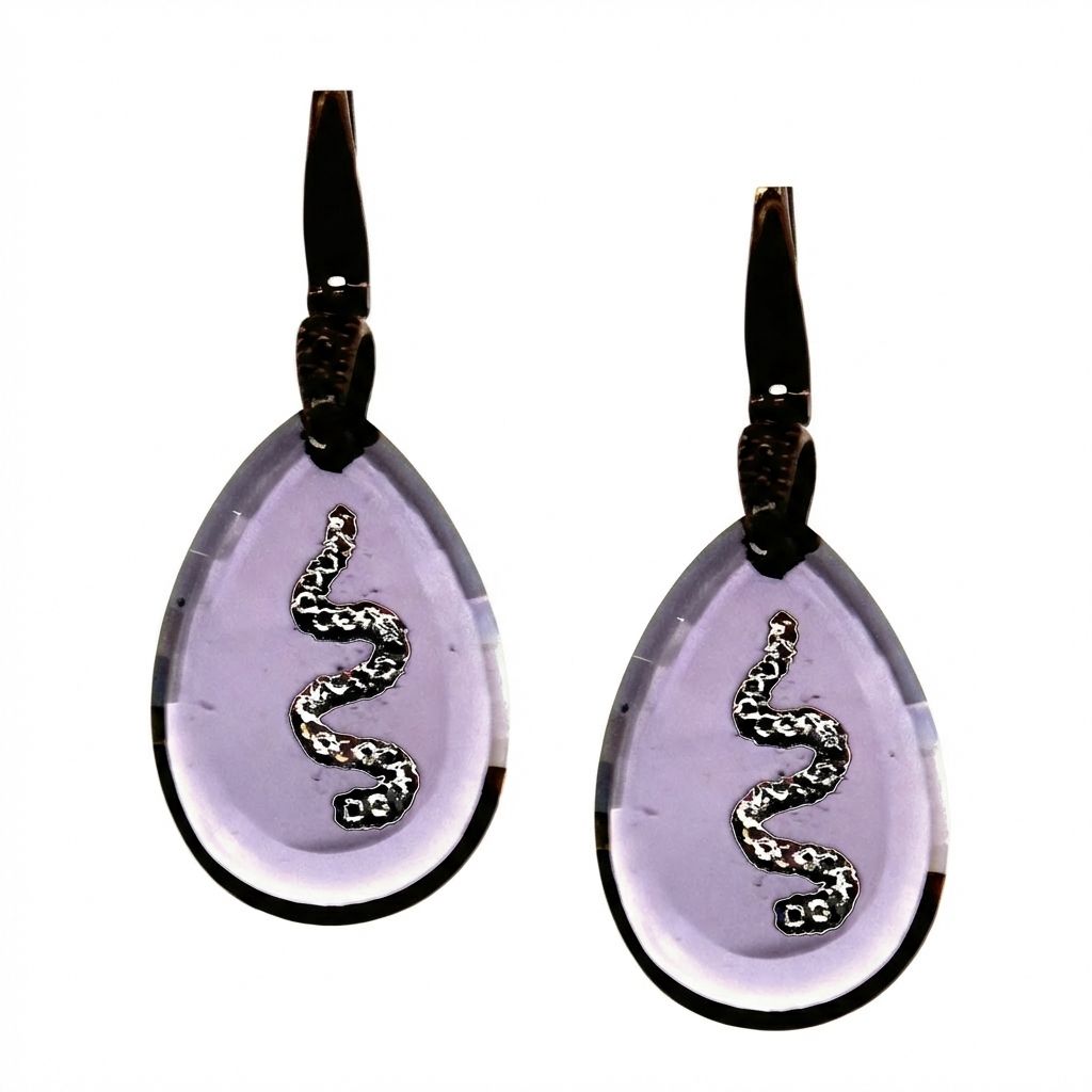 Hydrothermal Amethyst Earrings in 925 Sterling Silver