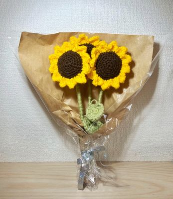 向日葵のブーケ