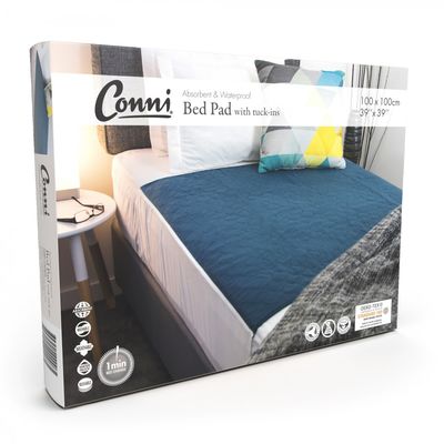 Conni Bedpad Max 1mx1m Tuck Ins