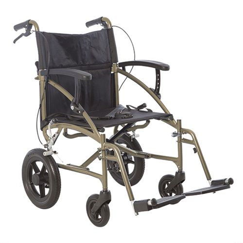 HIRE Transit / attendant chair LIGHT WEIGHT